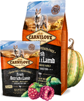 Carnilove Fresh Ostrich and Lamb for Small Breed Adult Dogs